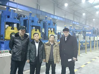 Successful Commissioning of Φ219-Φ530x16mm Pipe Making Mill