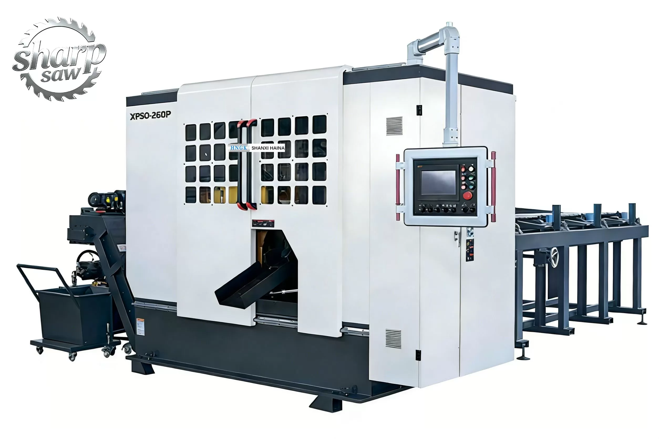 Série de bisel Xpso-p Máquina de serra circular de metal de alta velocidade CNC totalmente automática