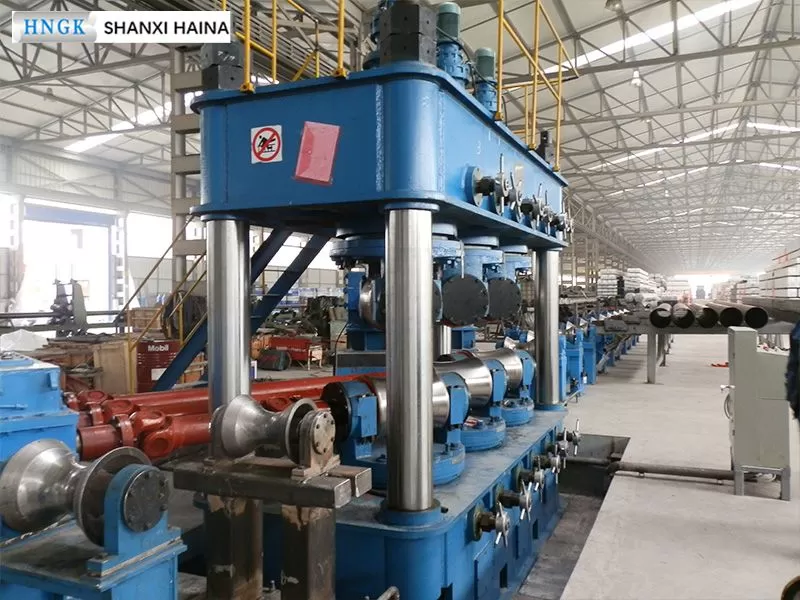 Yuvarlak boru düzleştirme makinesi